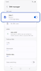 SIM manager မျက်နှာပြင်။