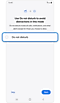 Screen to activate “Do not disturb”.
