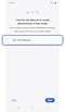 Screen to activate “Do not disturb”.