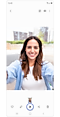 Portrait image of a smiling woman