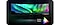 The Northern lights showing on a Samsung curved monitor