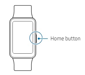 Galaxy fit3 Home button