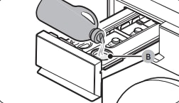 Auto detergent dispenser cap (B)