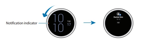 Notification indictor