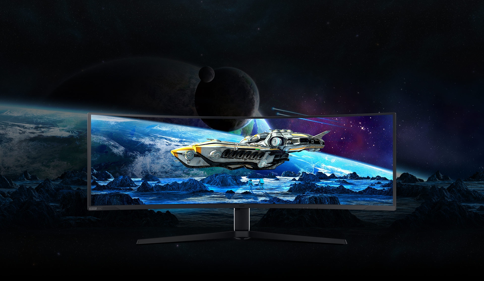Samsung Odyssey Gaming Monitor - Perfect Precision with Quantum Matrix Technology