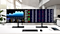 Graph and charts on the dual monitors