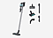 Samsung Jet™ 75 Pet Cordless Stick Vacuum Cleaner Max 200W Suction Power
