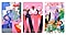 3 different illustrations are put together as a collage. The first illustration shows a woman's face. She has long, curvy hair decorated with flowers. Her eyelashes are extensive and she has freckles on her cheeks. Her one hand is holding small figures holding one another's hand. The background is filled with rain, sun and rainbow. The second illustration portrays women posing confidently arm in arm. The background color is pink and the women are colored in red, white, dark blue and brown. The third illustration is filled with a range of different women doing things which excite them. It's a montage that have fine details of each person's actions. Examples are a wheelchair basketball player, a footballer, a business woman and a musician - the colors are vibrant and the copy reads "Power in Passion".