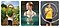 A collage of three optical illusion-style visuals taken on the Galaxy S21 Ultra 5G by photographer Melissa Nordan. From left to right: A girl is holding a large oval mirror in a sunflower field, showing a reflection of sunflowers all around her; a girl is looking off to the side with a blurred mirror visual of herself on the bottom; a boy in a yellow shirt through the silver spirals of a slinky.