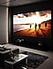 The Wall display in a dark private home theater showing a movie