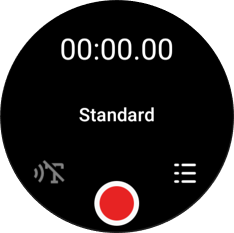 record screen on Galaxy watch
