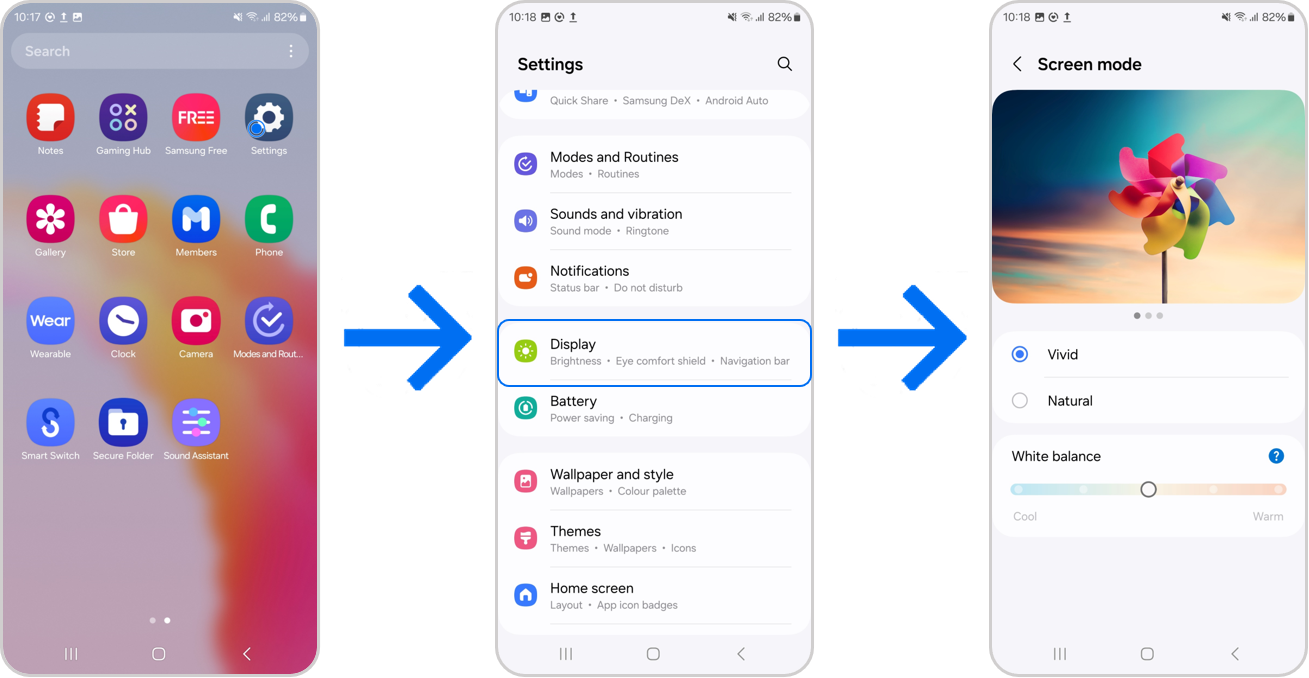 screen mode