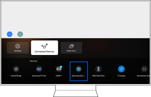 Check Connected Devices Sources