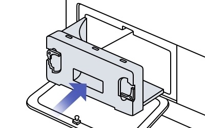 reinsert the inner cover