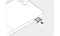 Pull out the tray for single SIM