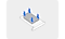 Displaying single SIM card tray