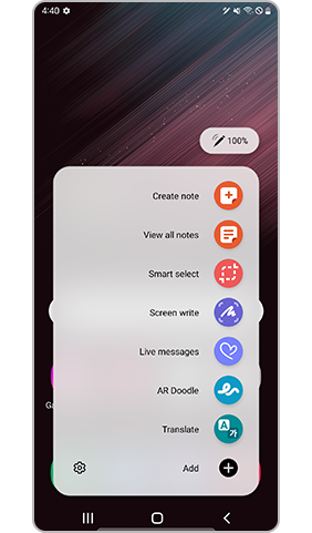 One UI 4.1 S Pen Standard mode