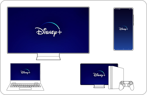 tv disney plus connetion device