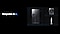Samsung’s Bespoke AI product lineup shows: Bespoke AI Windfree, Bespoke AI Laundry, Bespoke Jet Bot Combo AI Robot Vacuum Cleaner and Bespoke AI Home Side-by-Side Refrigerator. Bespoke AI logo.