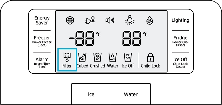filter reset indicator