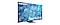 The Samsung Neo QLED 8K HDR Smart TV with blue abstract picture on screen