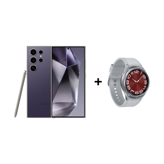 Galaxy S24 Ultra + Watch 6 Classic