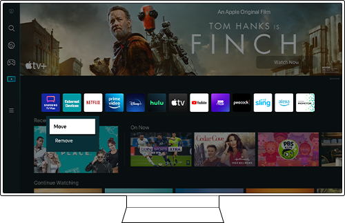 using external devices from Smart Hub home