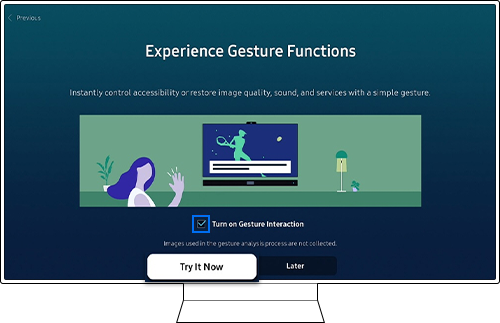 Agreement for Turn on Gesture Interaction