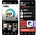 Deux écrans Galaxy affichent l’écran d’accueil Écouter à gauche et une liste « Mes podcasts » à droite. Les deux écrans affichent différentes options de podcast.