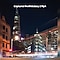 Bâtiments à San Francisco la nuit avec des traînées lumineuses au premier plan. Cliché réalisé #withGalaxy Z Flip4