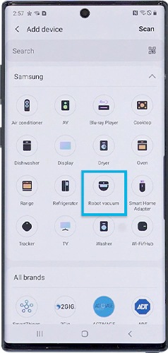 select robot vacuum