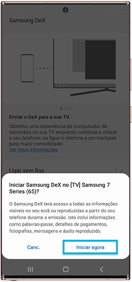 Ligação DTS