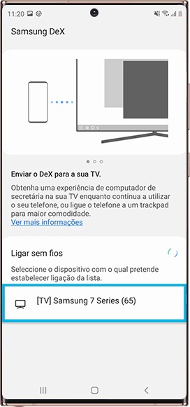 Ligação DTS