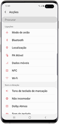 Rotinas Bixby, escolha condições "Então"
