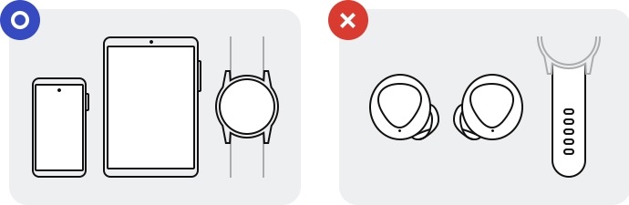 Imagem de limpeza permitida em superfície de vidro do telemóvel. Imagem de acessórios suaves.