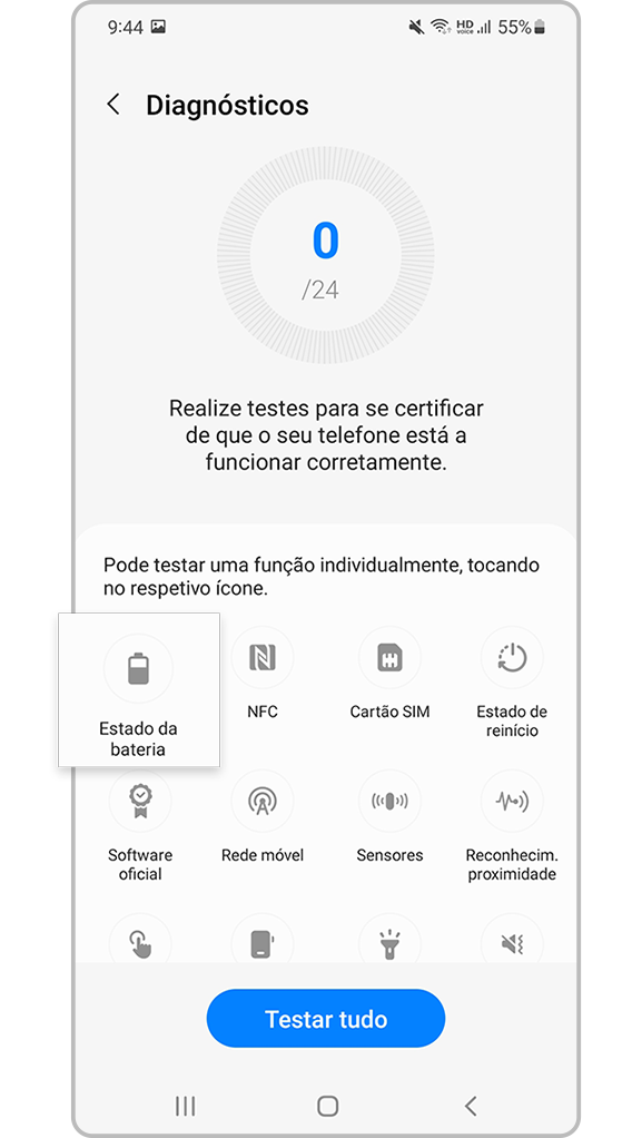 Reconhecimento de proximidade passo 2