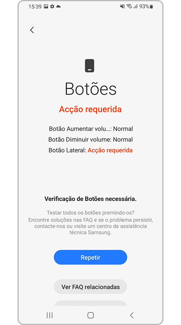Visite o serviço de assistência se necessário