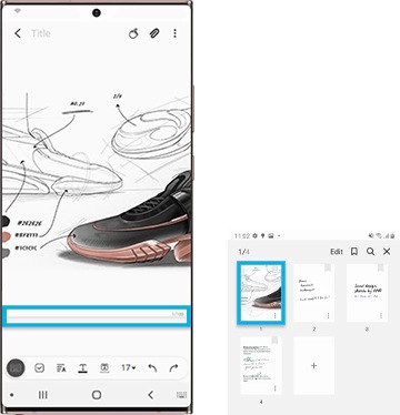 Exemplo de estrutura da página
