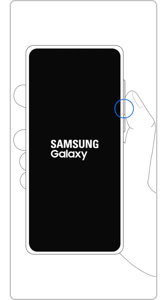 Lëshojeni tasti anësor por gjithë duke e mbajtur të shtypur tastin e uljes së volumit