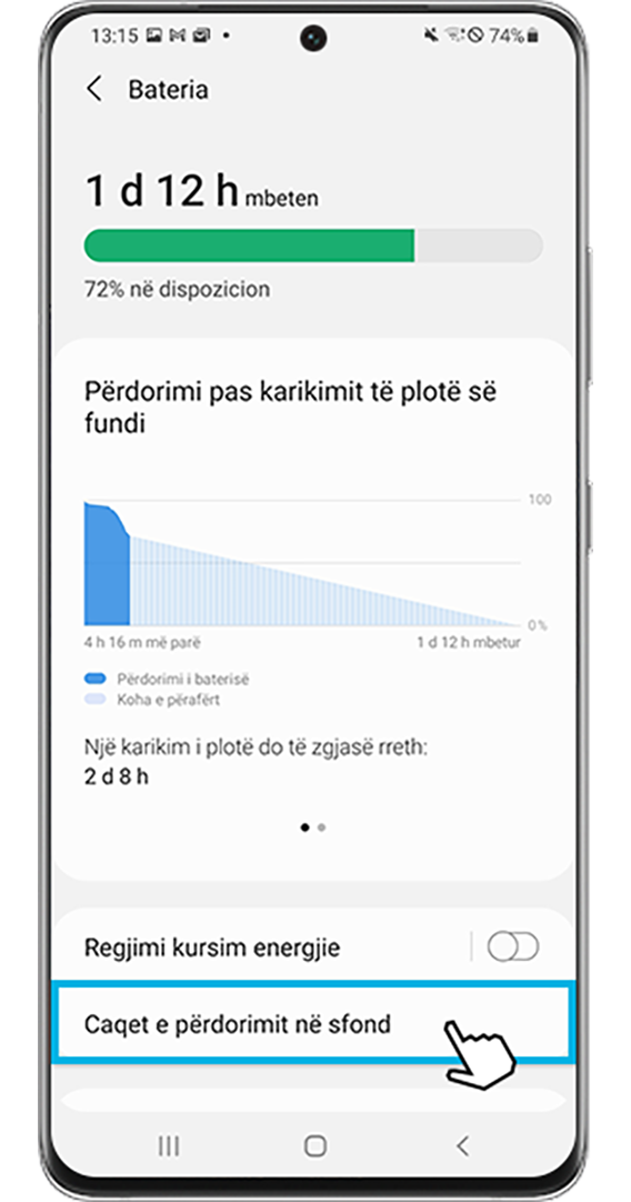 Kujdesi për baterinë dhe pajisjen-Bateria