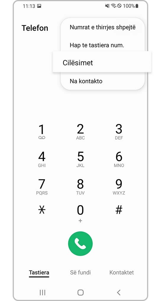 kontrolli nëse pajisja bllokon numrat e panjohur hapi 2