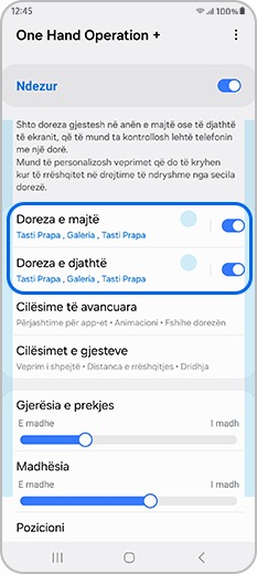 Zgjidhni një dorezë për personalizim