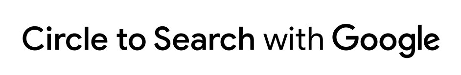 Círculo para buscar con el logotipo de Google.