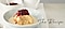 La receta: Un bollo en crema de vainilla con salsa de compota de ciruelas asadas en un plato blanco.