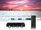 One Connect Box conecta fácilmente los dispositivos. No importa cuántos dispositivos estén conectados al televisor, simplemente puedes controlarlos con One Remote Control.