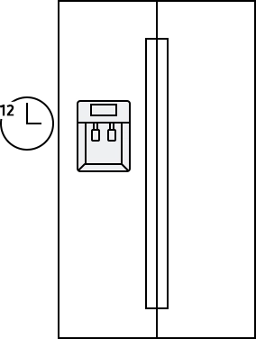 the refrigerator needs to leave for 12 hours after installation