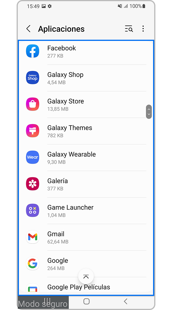 Identificar aplicaciones desconocidas o malignas