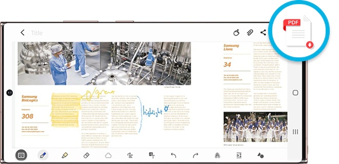 Ejemplo de importación de PDF