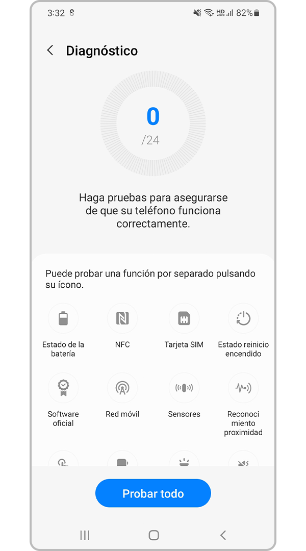 Funciones de Diagnóstico