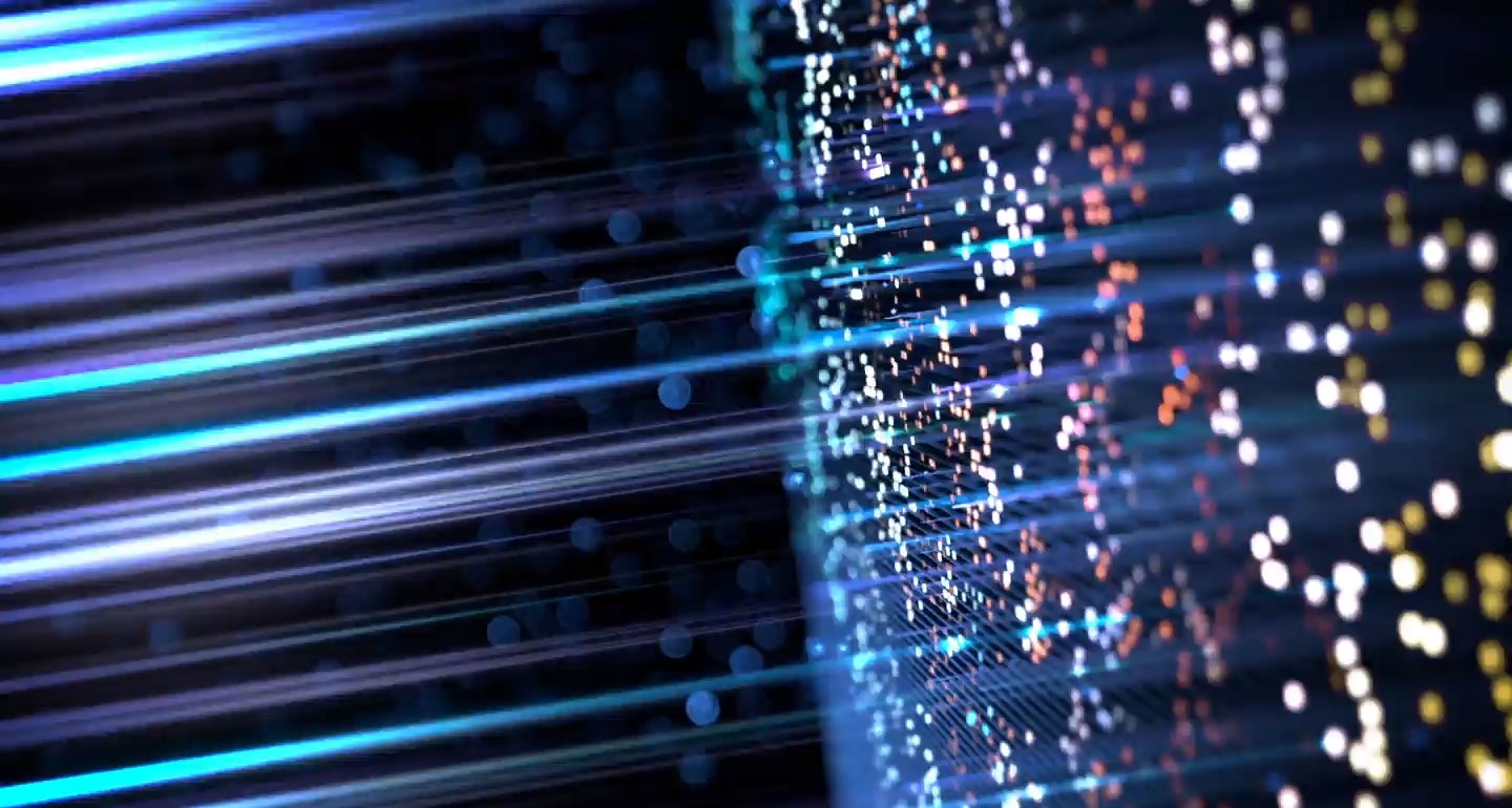 Los Quantum Mini LEDs en una pantalla Neo QLED emiten una luz brillante.